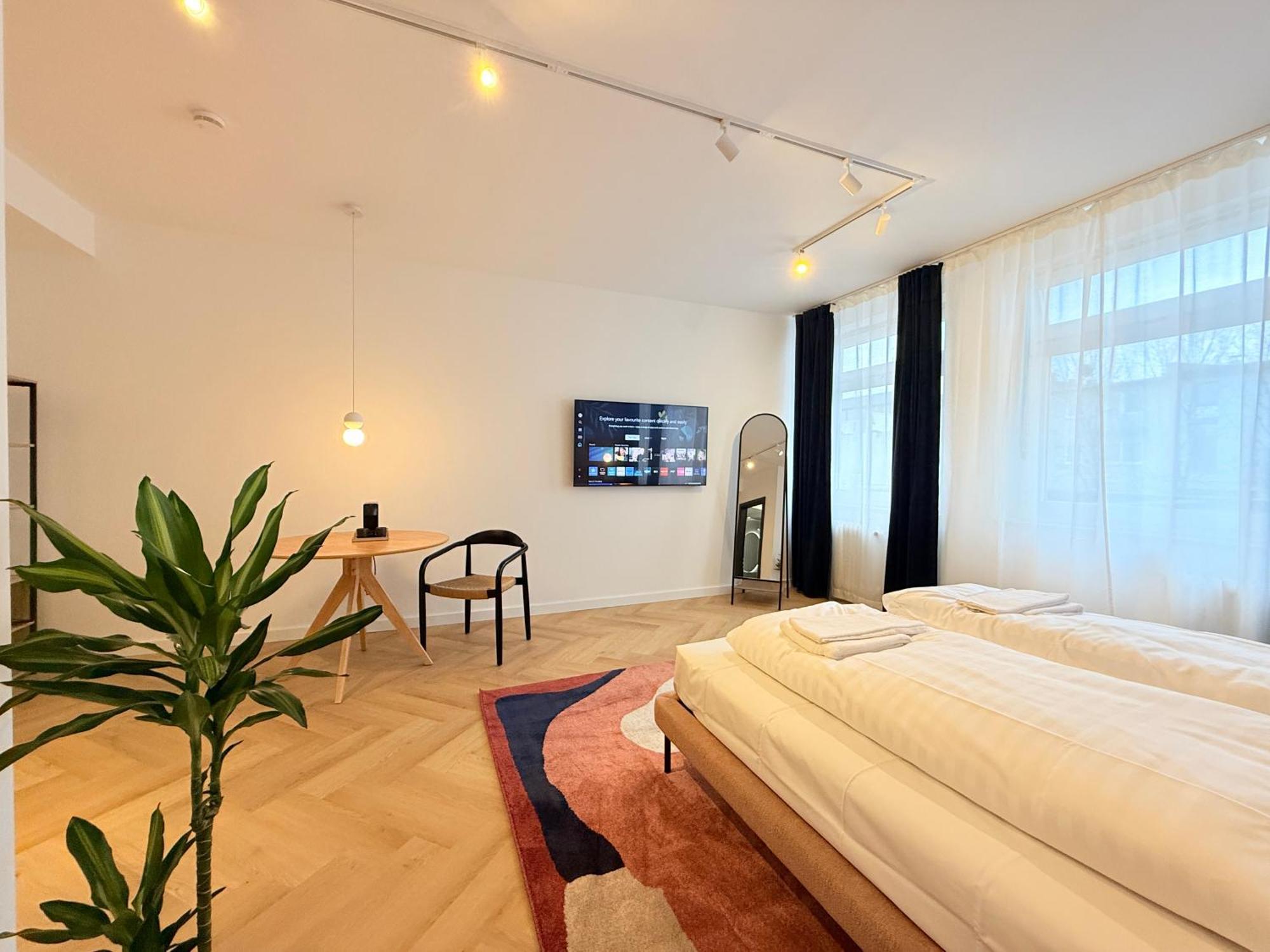 Stayzz By Homyzz - Modern Studios Alsterdorf -Winterhude- Stadtpark Hamburg Eksteriør bilde